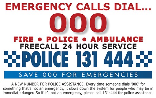 Emergency Numbers diagram